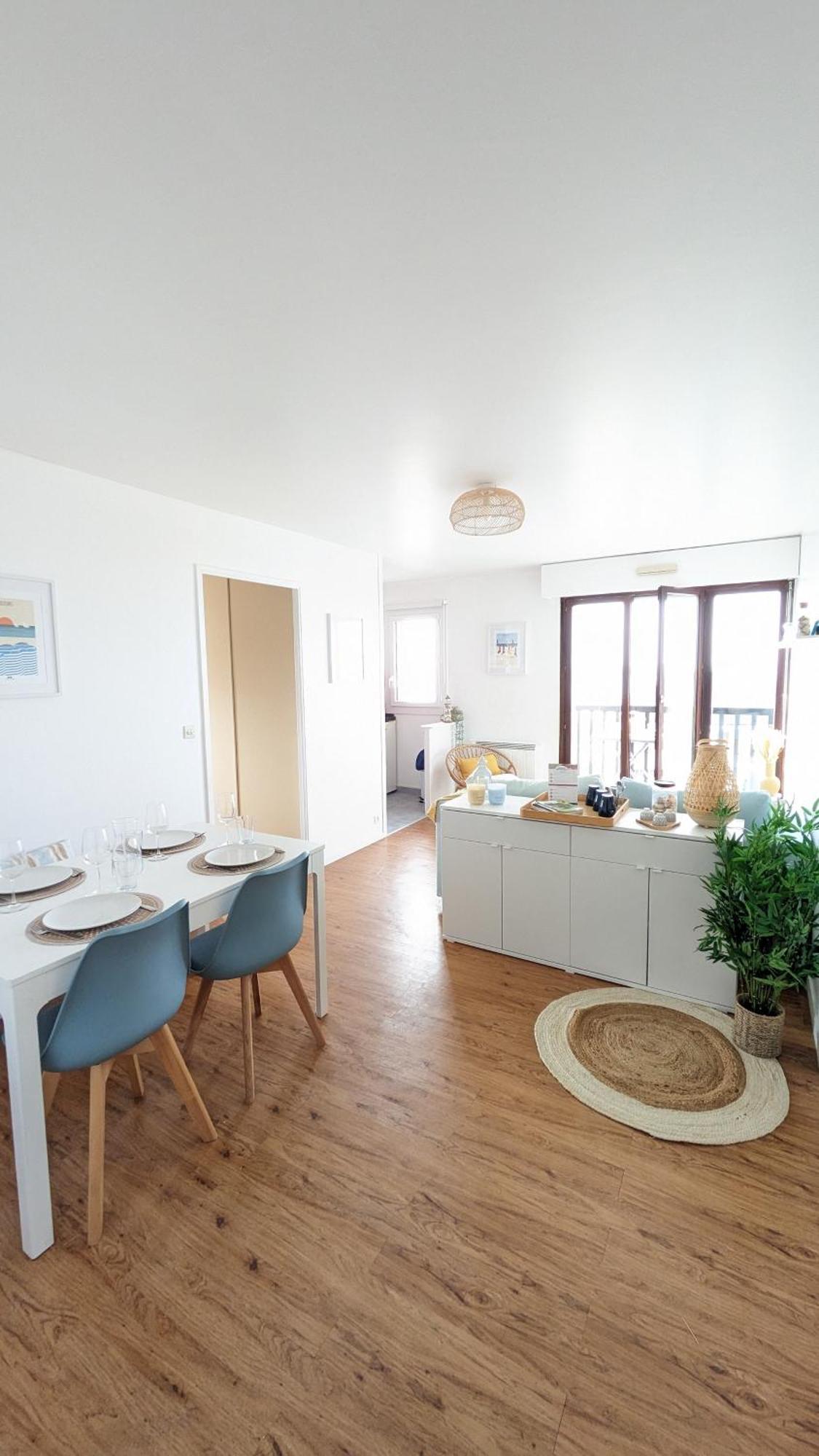 Cote Et Mer Superbe Appartement Front De Mer Wifi & Parking Villers-sur-Mer Exterior foto
